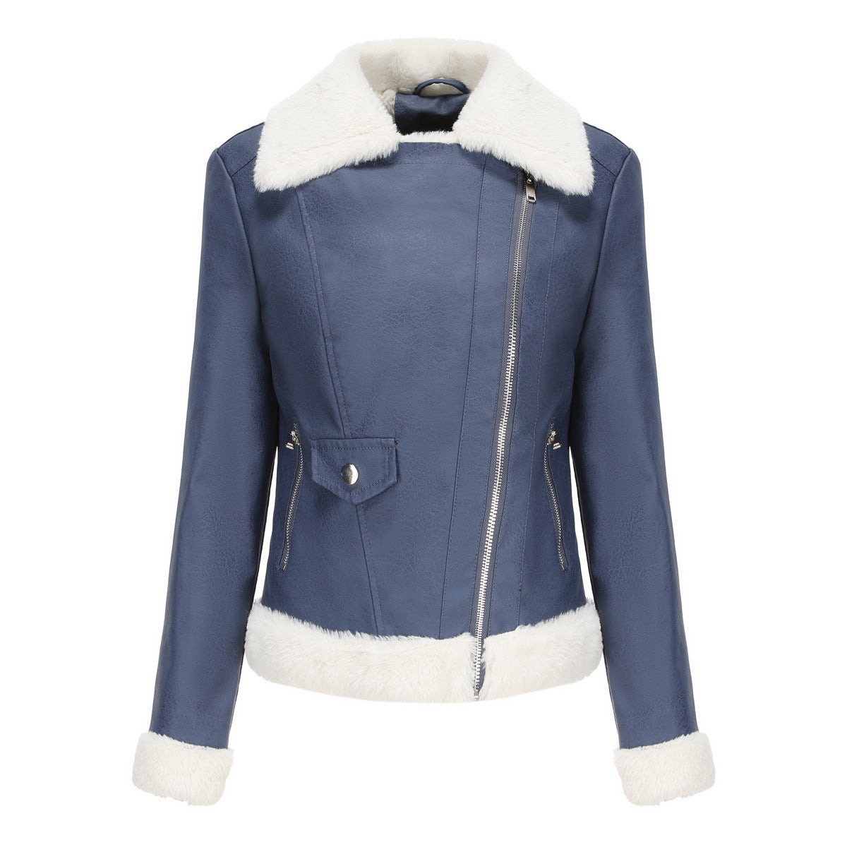 Long sleeved lapel jacket