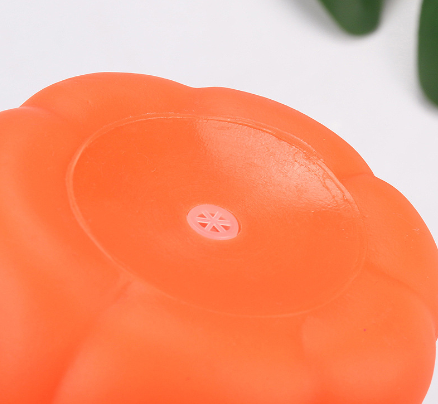 Halloween Pumpkin Toy for Pets - Interactive Rubber Toy with Sound for Dogs to Chew and Play