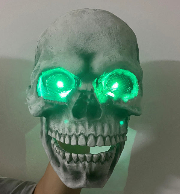 New Type Mask Movable Mouth Skull Mask Halloween Skull Movable Head Cover