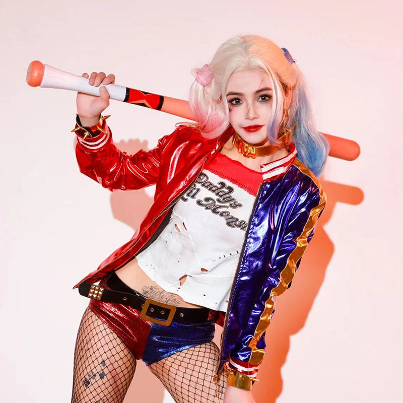 Halloween party wig, ugly girl gradient foreign trade headband, Amazon anime cosplay, non mainstream wig