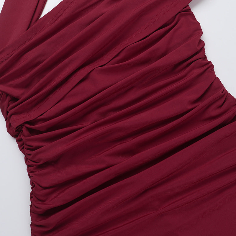 One Shoulder Bodycon Dress