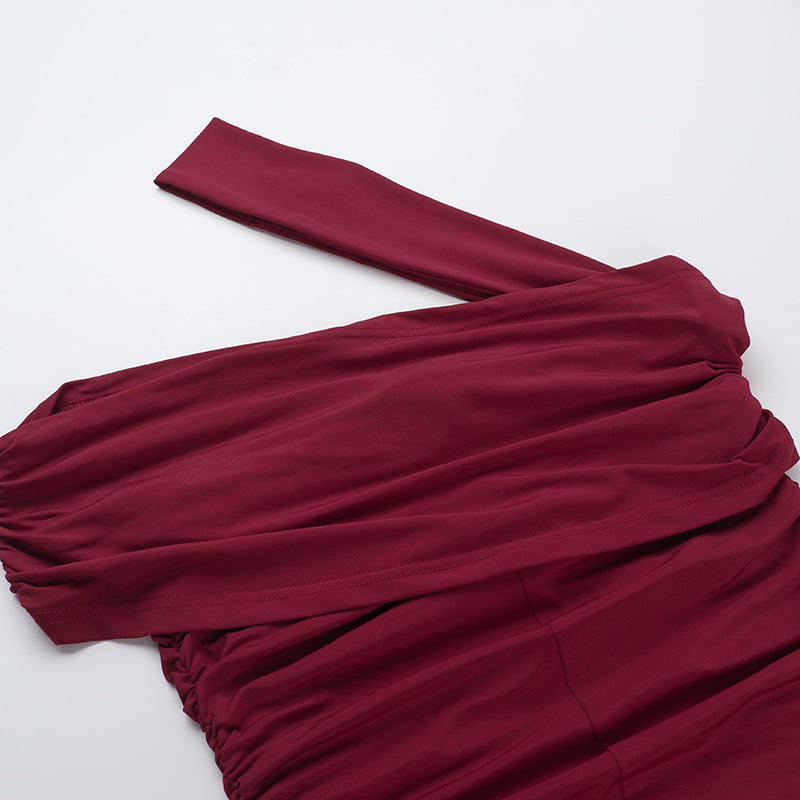 One Shoulder Bodycon Dress