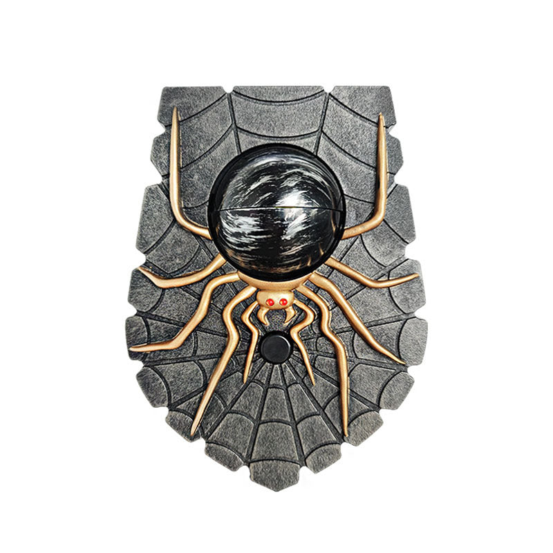 Halloween New Spider Doorbell Glows, Sounds Terrifying, One eyed Spider Doorbell