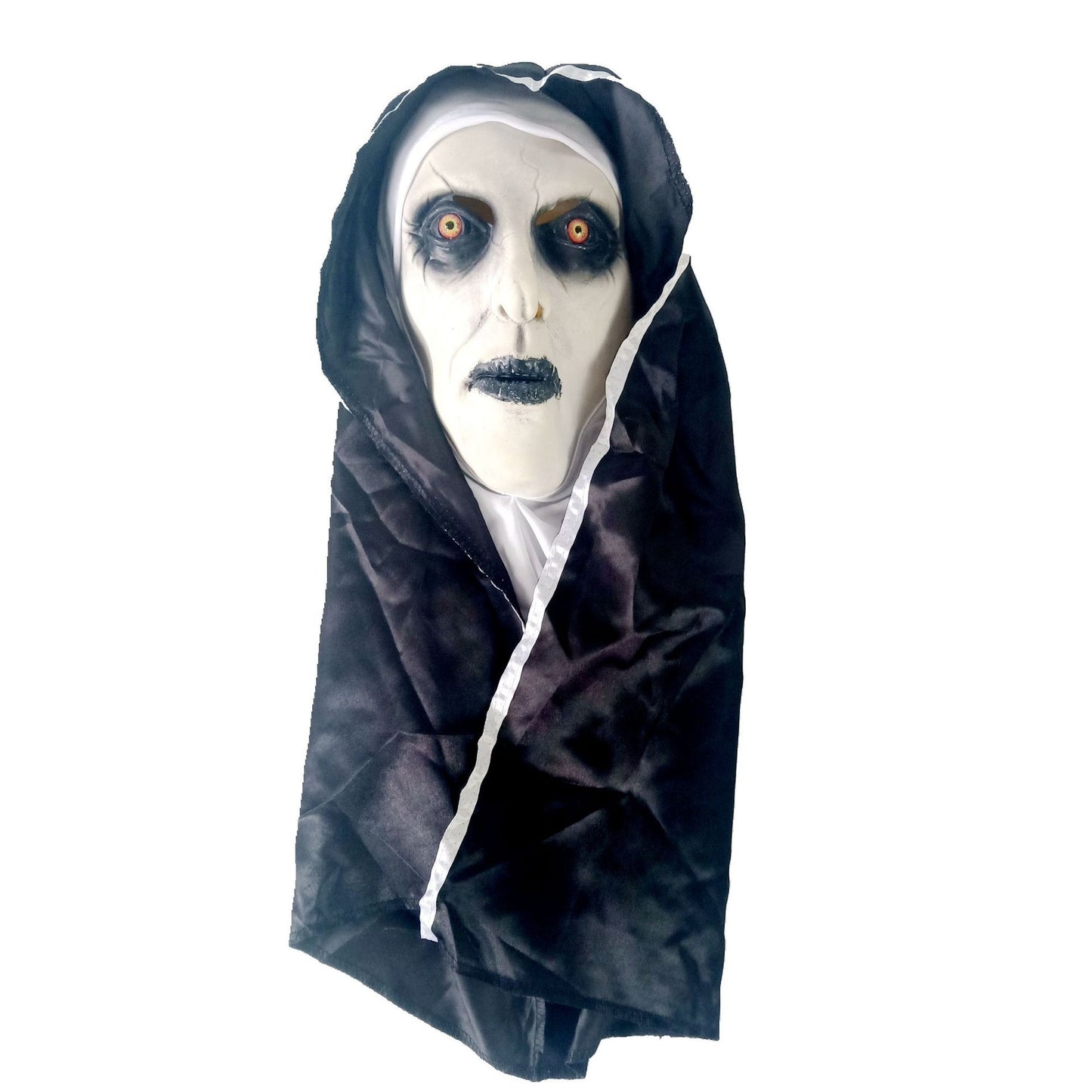 Soul Summoning 2 Sister Mask Halloween Horror Makeup Mask Trick Ghost Face Scary Latex Headcover