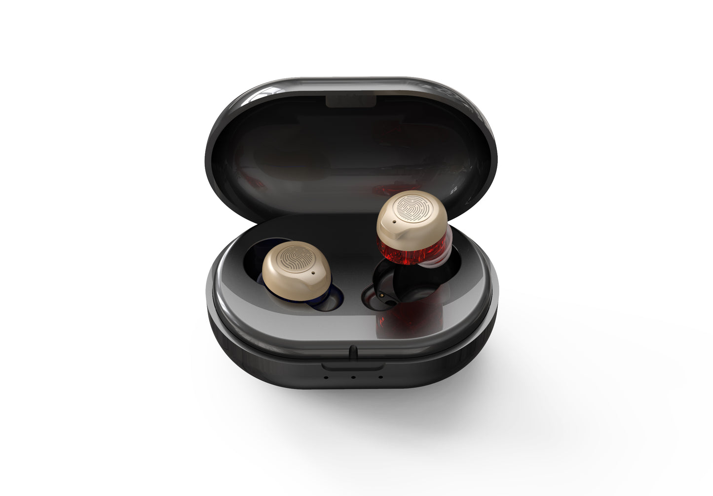 Hearing Aid Sound Amplifier for Elderly with Magnetic Charging Case, Mini Invisible Sound Collector, Portable Audio Enhancer