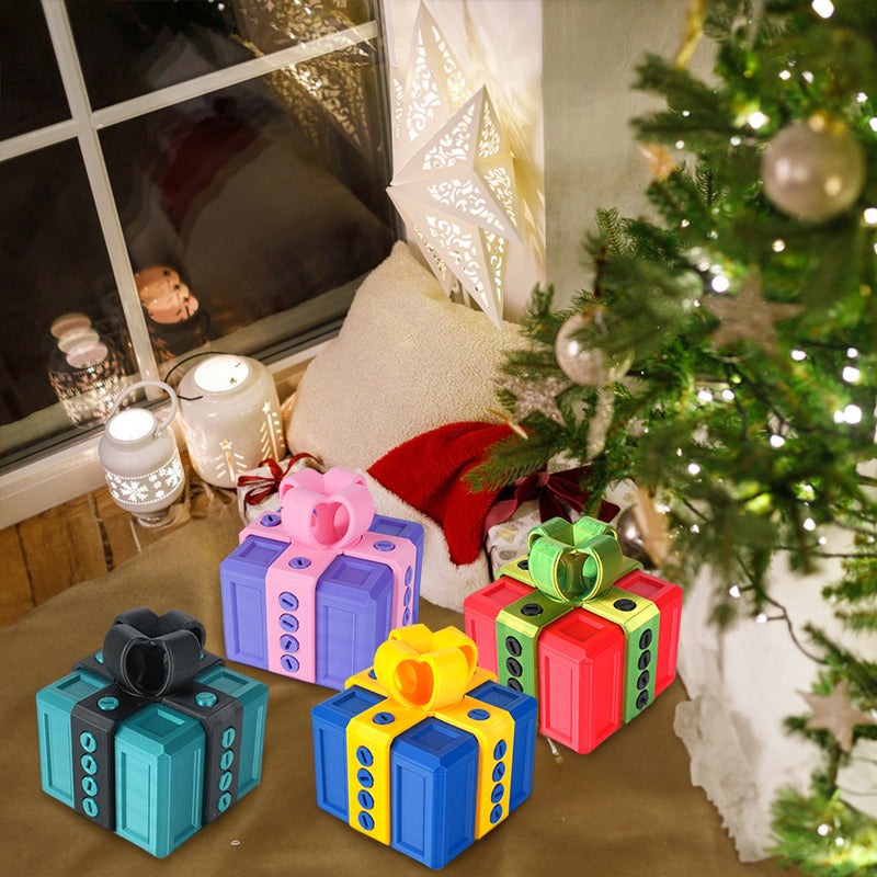 Annoying gift box: a prank middle finger that pops out. A novel and interesting prank toy for adults.