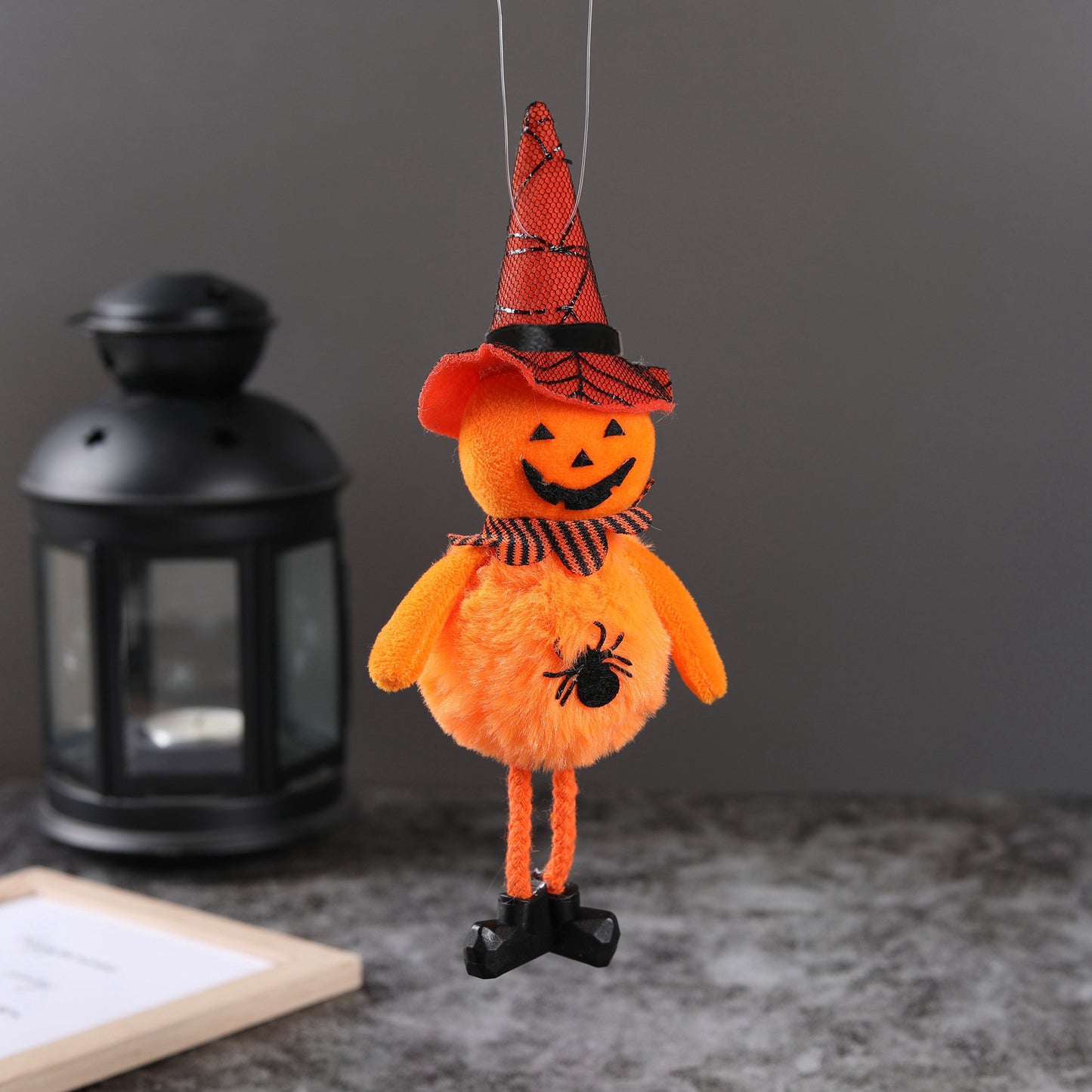 Halloween Pendant Ghost Festival Bar Pumpkin Witch Pendant Broom Ghost House Decoration Props