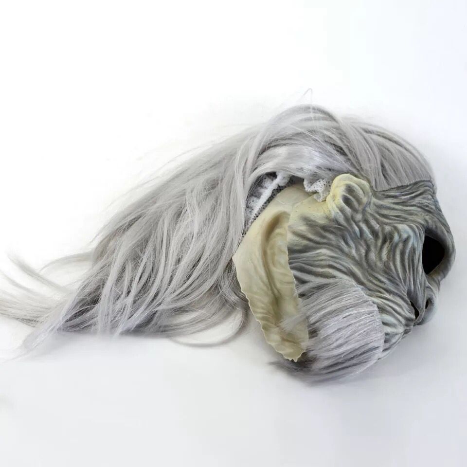 White Walker Night King Mask – Game of Thrones Cosplay Latex Mask for Halloween Party