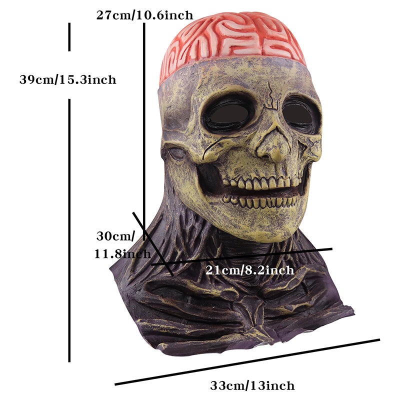 Halloween Skull Mask Horror Skull Mask Demon Zombie Skeleton Mask