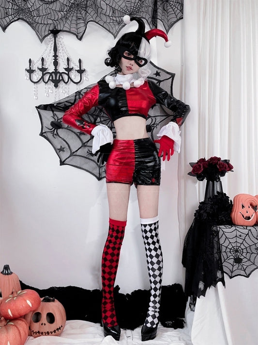 Halloween adult costume, ugly girl cosplay performance costume, magic beast trainer, funny Christmas costume