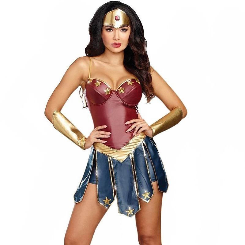 Wonder Woman Cosplay Costume – Justice League Superhero Halloween & Christmas Outfit for Women |