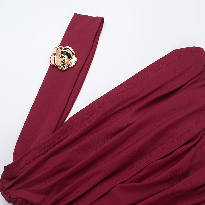 One Shoulder Bodycon Dress