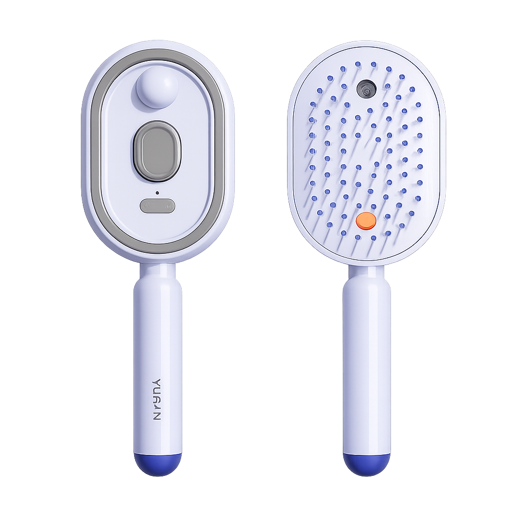 Steam Silk Hair Straightener Brush