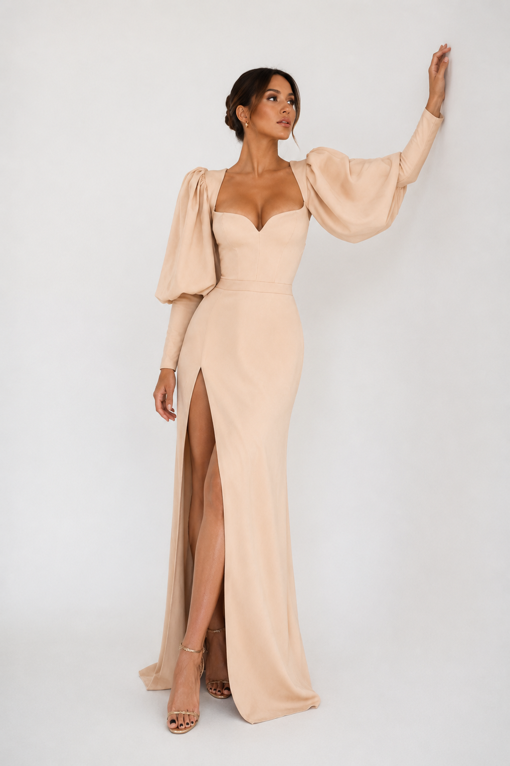 Boho Maxi Dress Long Sleeve