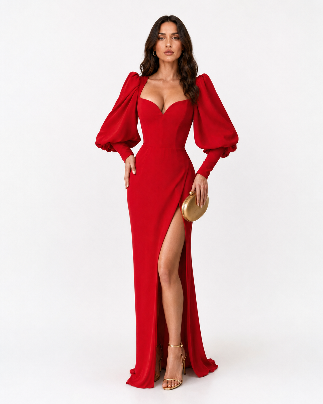 Boho Maxi Dress Long Sleeve
