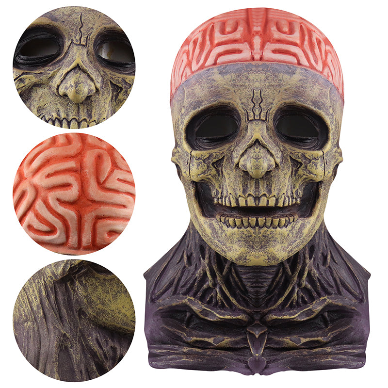 Halloween Skull Mask Horror Skull Mask Demon Zombie Skeleton Mask