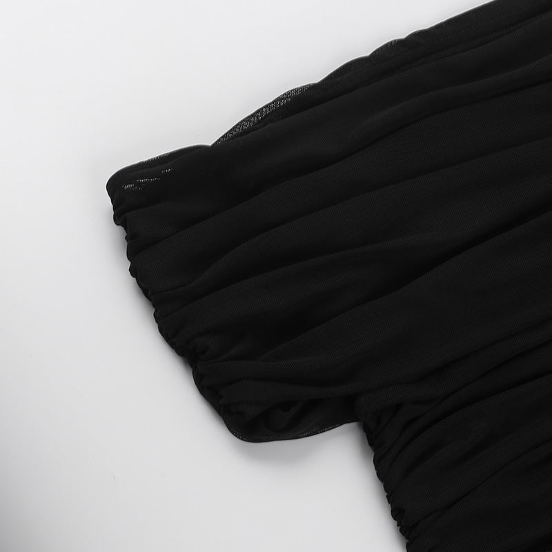 Mesh Mini Party Dress