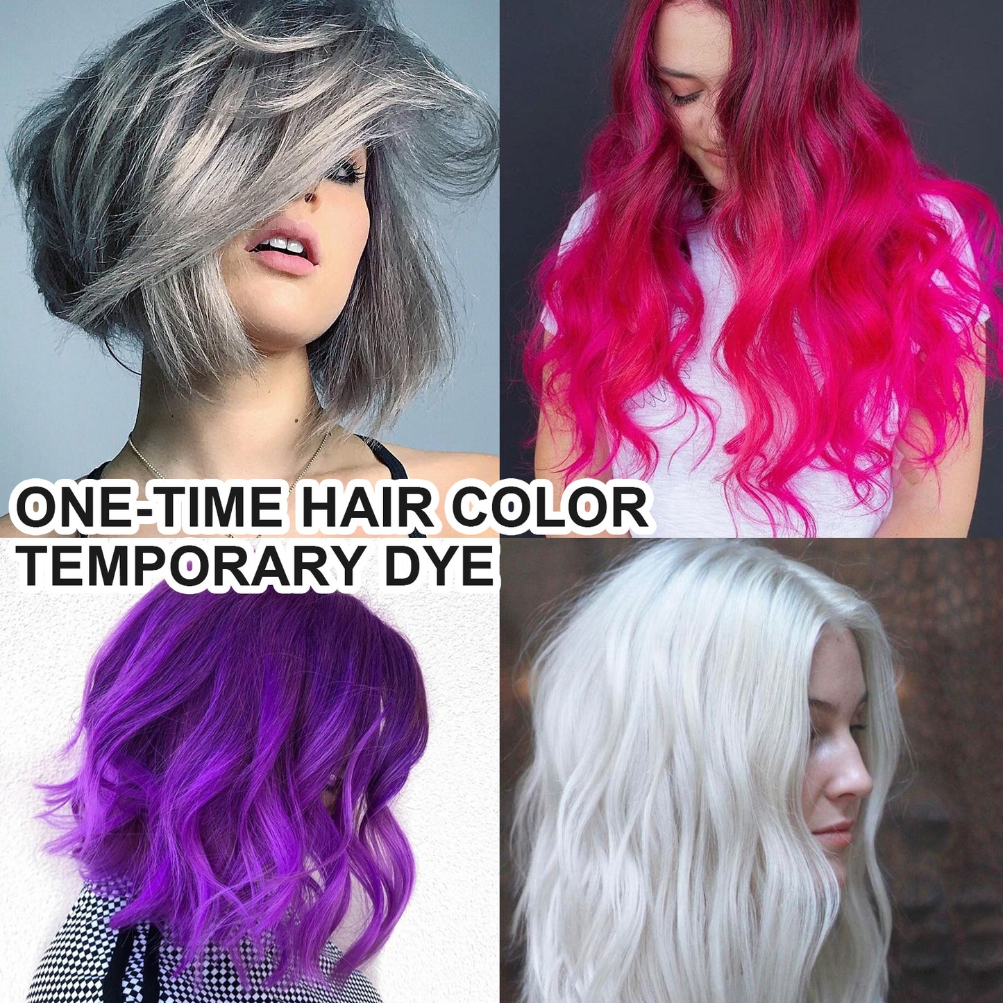 Temporary Party Wax Set, Halloween Party Temporary Convenient Hair Easy To Color And Wash