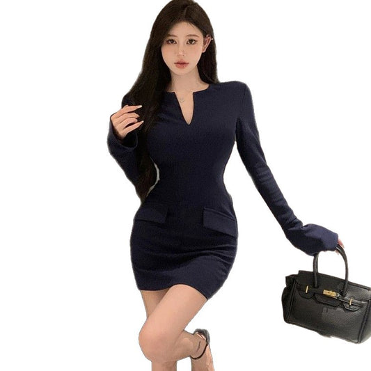 Dress Sexy Ladylike Style Dress Women Unique Design Fitted Elegant Slimming Bodycon Mini Dress
