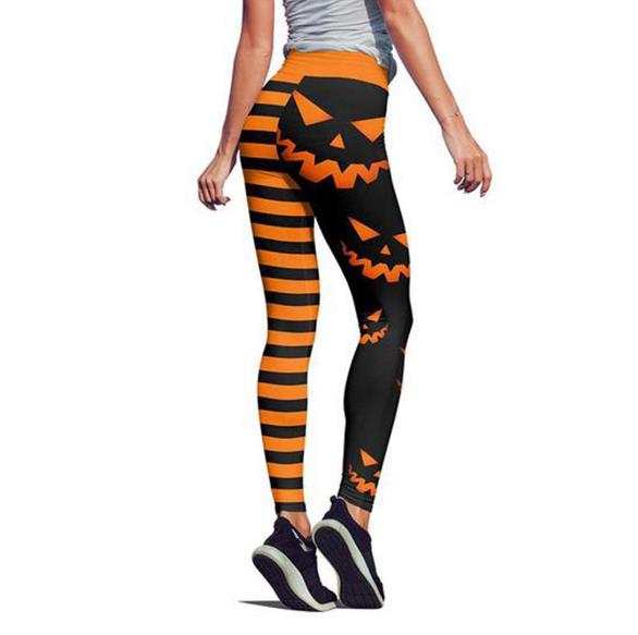 Halloween Pumpkin Sexy Panties – Women’s Lingerie Briefs with Spooky Print for Party & Costume Night
