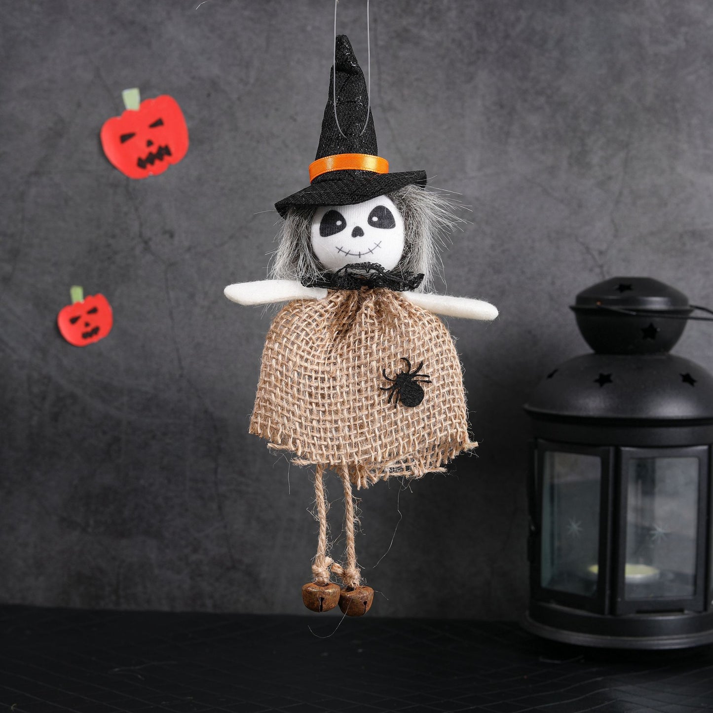 Halloween Decorations Ghost Festival Pumpkin Ghost Witch Party Doll Pendant Venue Layout