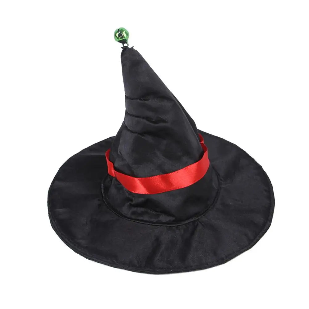 Pet Halloween Cloak & Hat Set – Cat & Dog Cosplay Costume for Masquerade and Party
