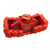 Romantic Radiance Set: Valentine's Day Soap Roses & Crystal Necklace