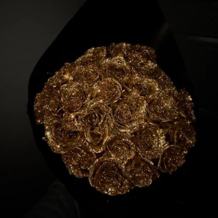 Glitter Bouquet Glitzy Blooms Elegance